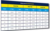 glossop driving lessons prices