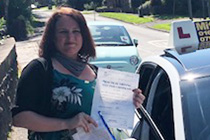 Kate had Driving Lessons in Glossop