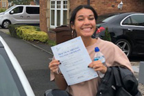 Maiya had Driving Lessons in Gamesley