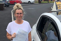 Samantha had Driving Lessons in Glossop